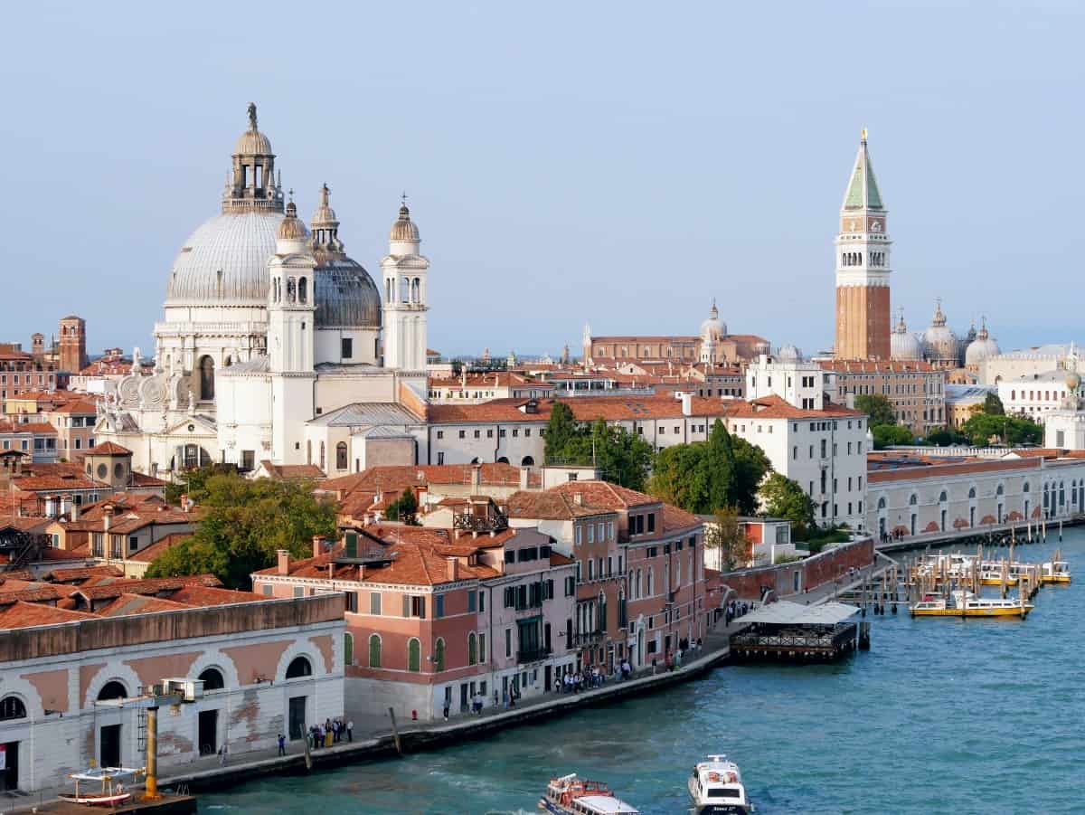 Venice Grand Canal and San Marco